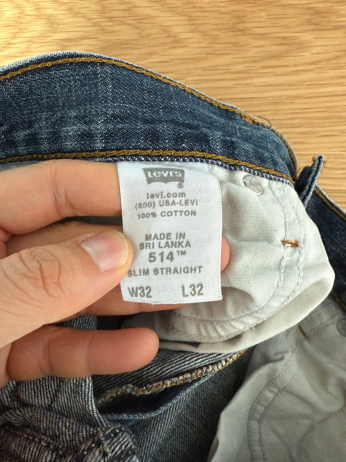 리바이스(Levi's) 514 데님 팬츠(데미지확인) 상품이미지8