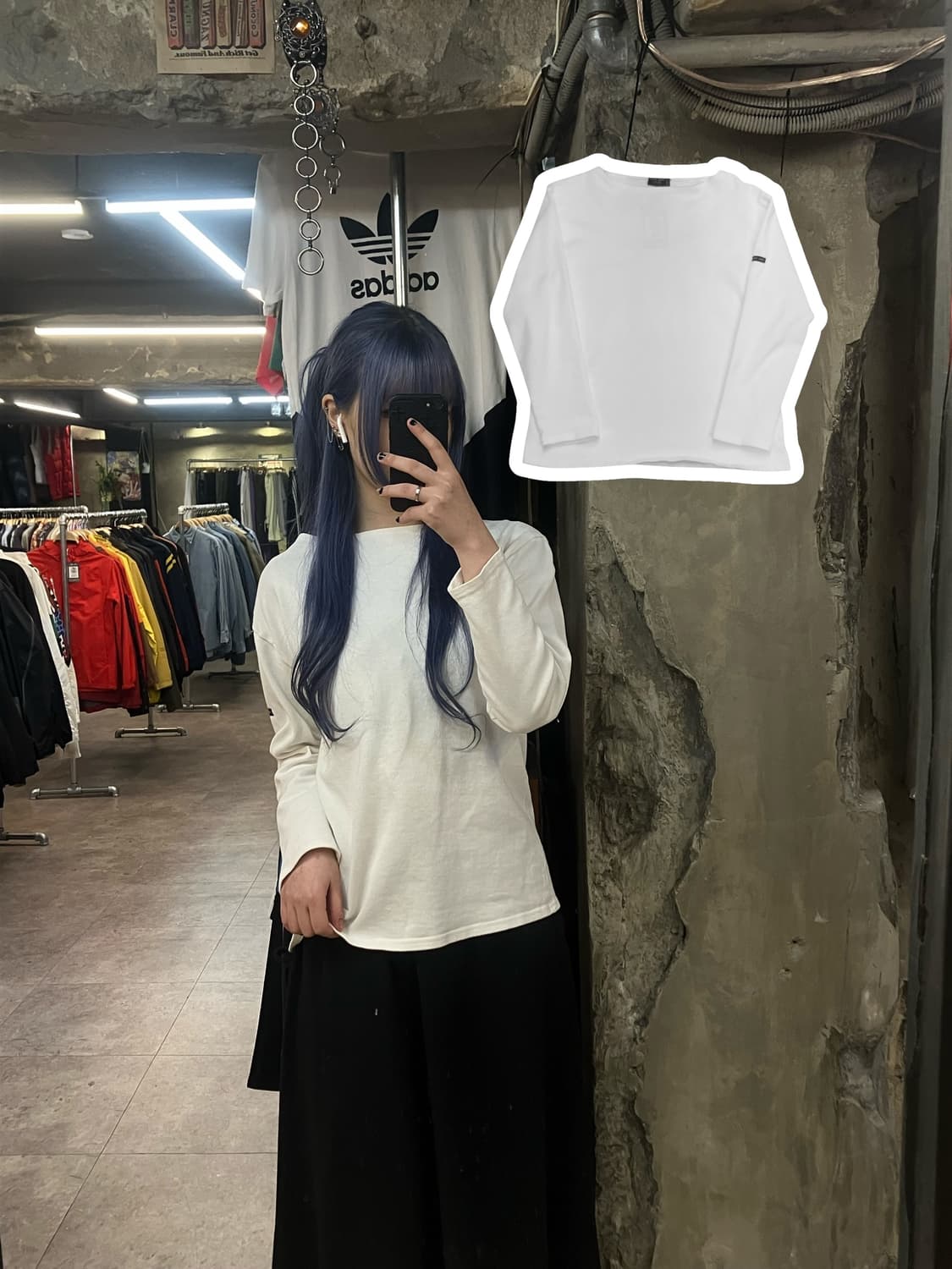 세인트제임스 길도 롱슬리브 화이트   #csz2286 상품이미지1