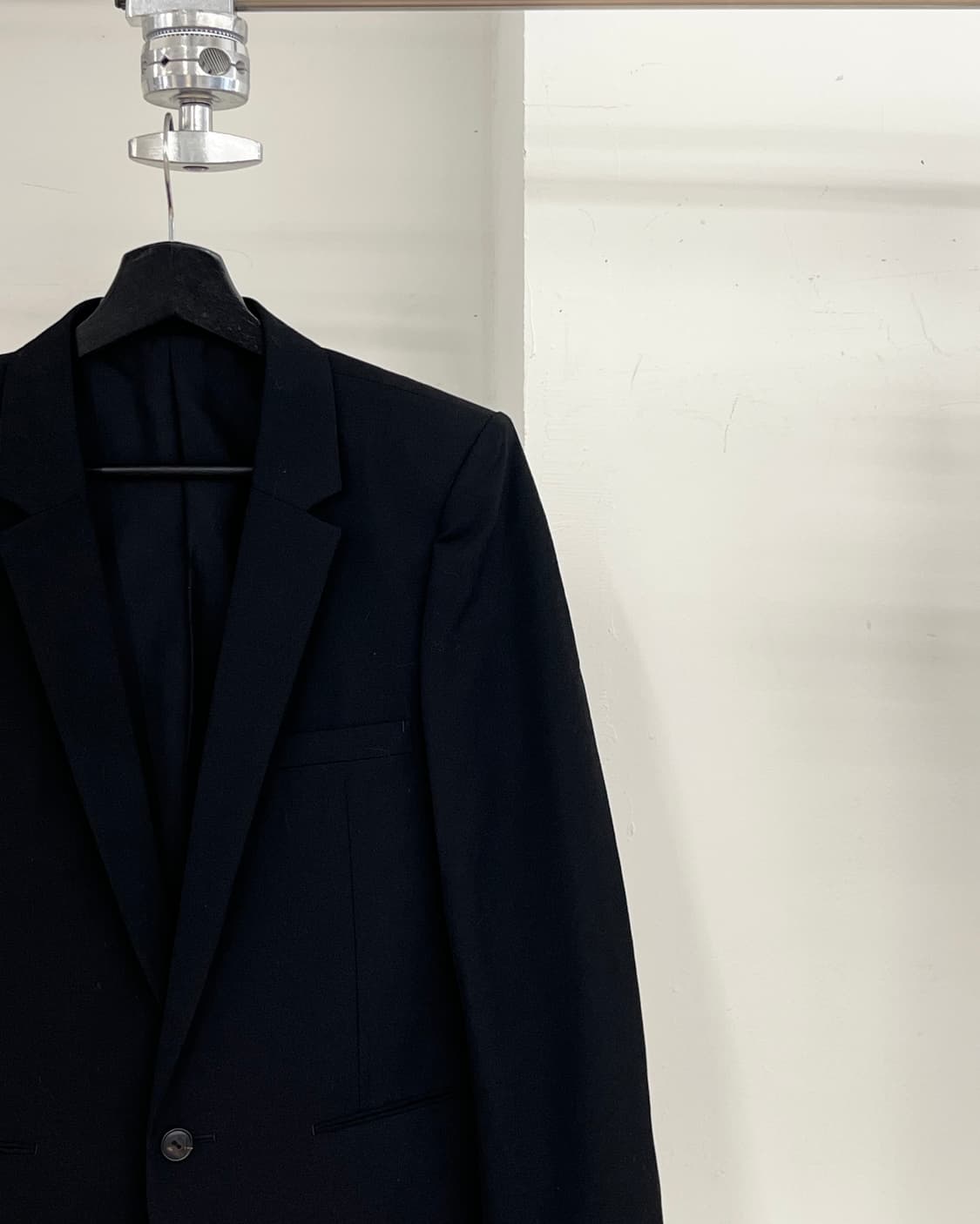 넘버나인 블랙 싱글 버튼 블레이저 상품이미지4