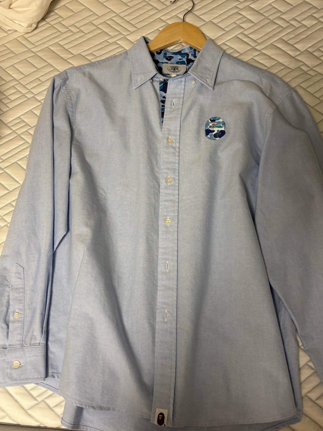 베이프 옥스퍼드 셔츠 men S  상품이미지1