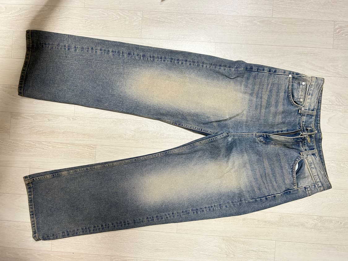 와이드 데님 바지 상품이미지1