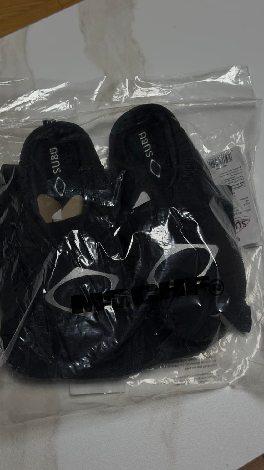 [2] 미스치프 스부 패딩슈즈 블랙 상품이미지2