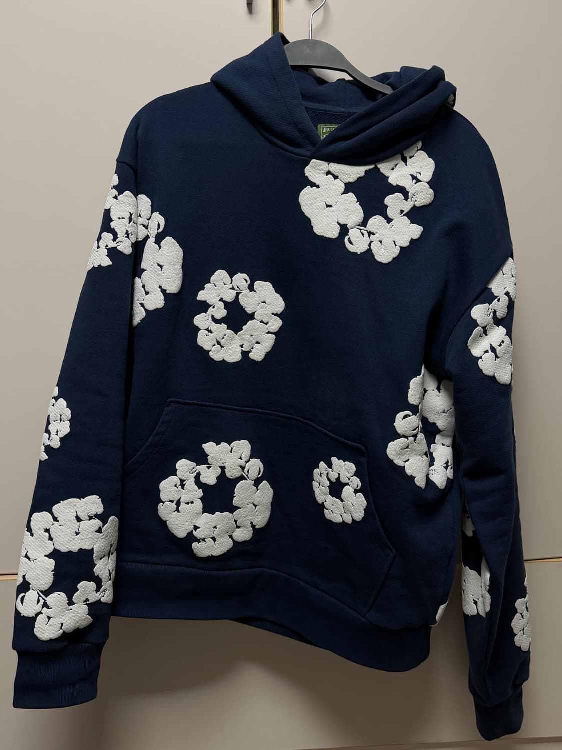 데님티어스 후드 네이비 L 상품이미지1