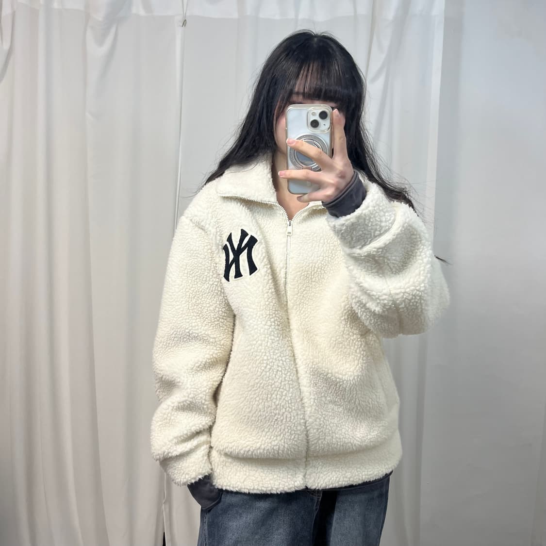 MLB Ivory Fleece 상품이미지1