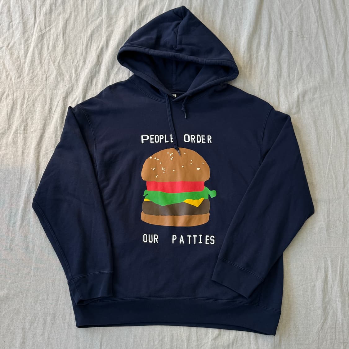 유니클로 x CPFM 스폰지밥 후드 XL 상품이미지1