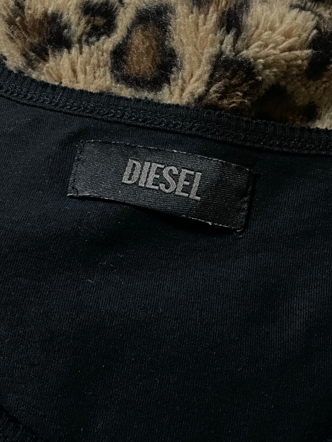 디젤 레오파드 지브라 반팔 상품이미지3