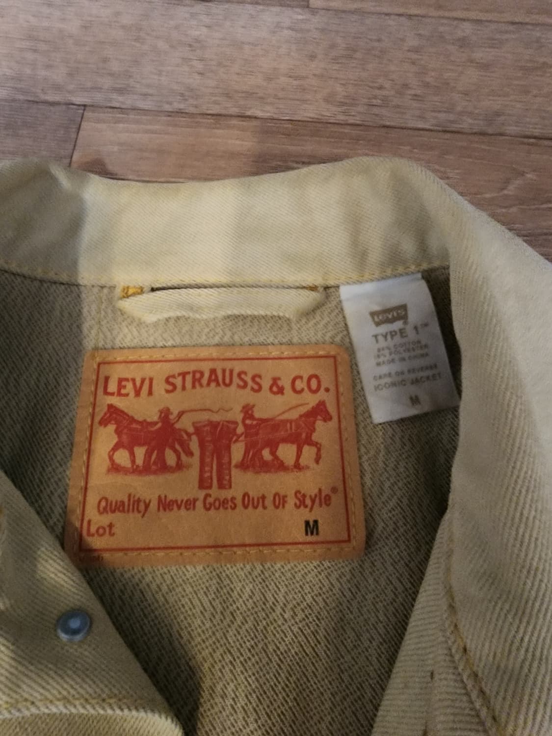 리바이스 타입원 라이트그린 m사이즈 상품이미지2