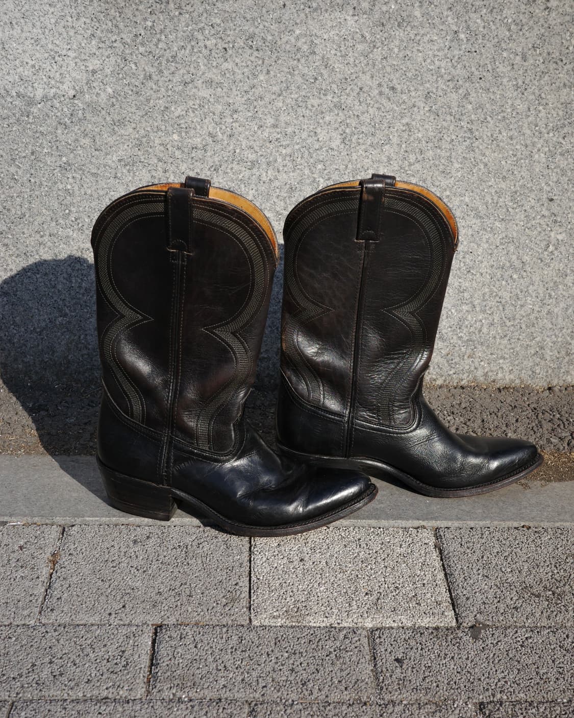 80s Double H 웨스턴 부츠 상품이미지2