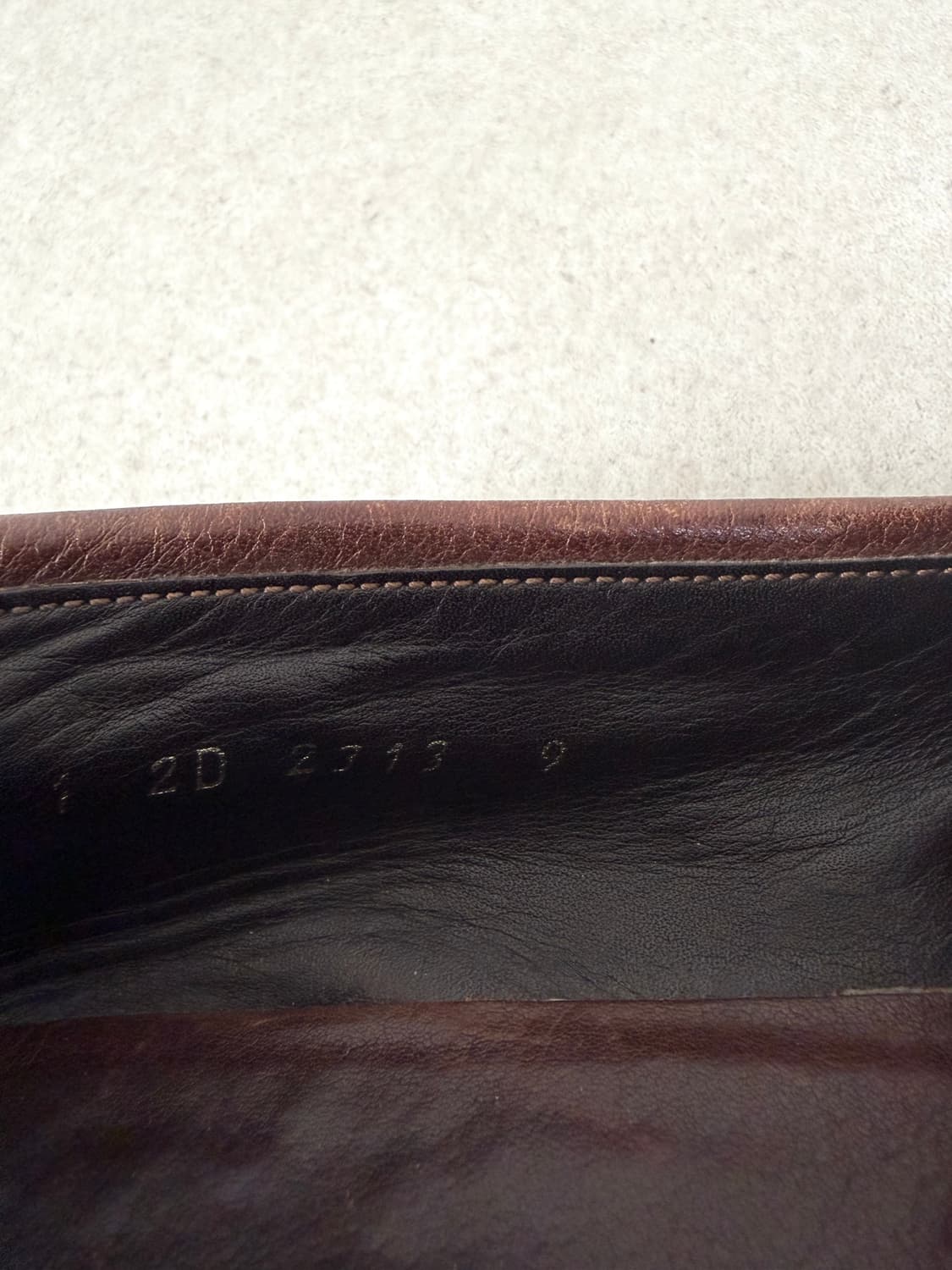 Prada 2000s 브라운 레더 페니 로퍼 상품이미지6