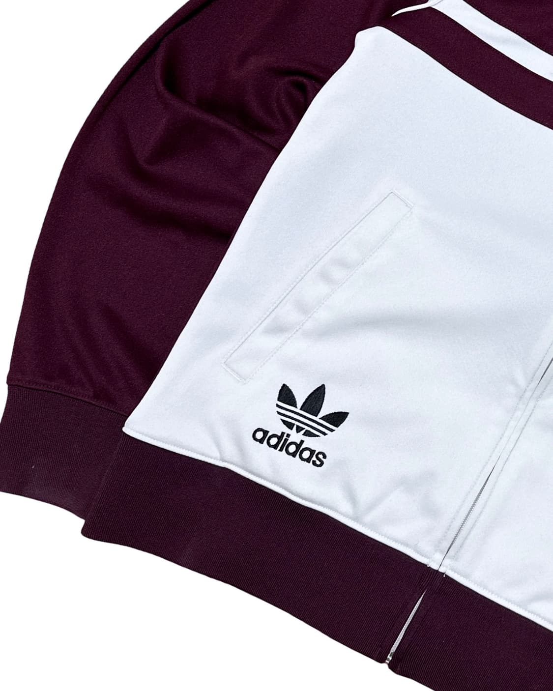 아디다스 버건디 하버드 트랙탑 져지 상품이미지3