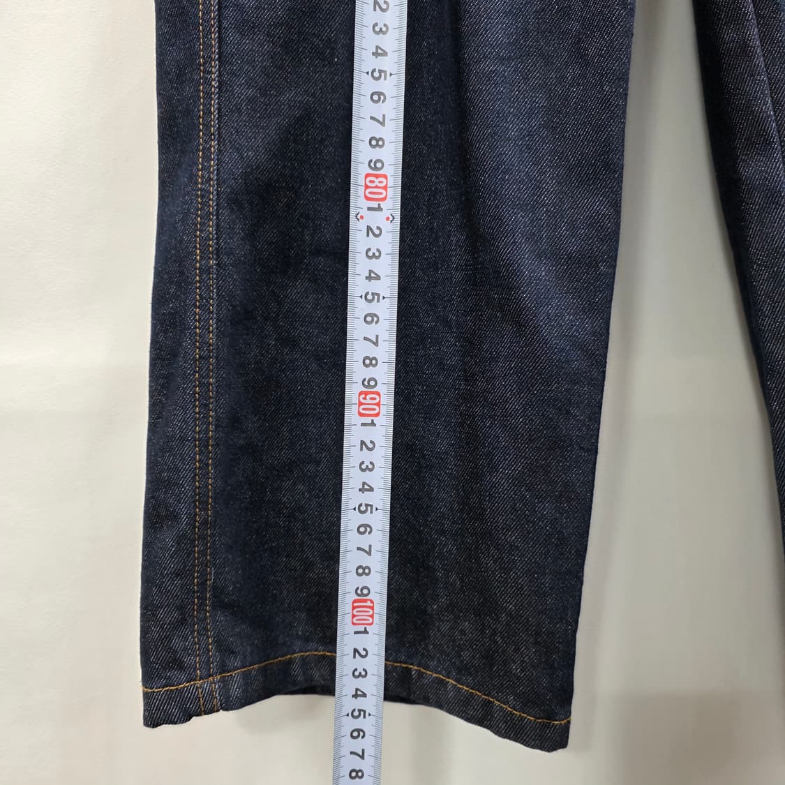1133 [DECRT] 데님 카고 와이드 팬츠 32 상품이미지7