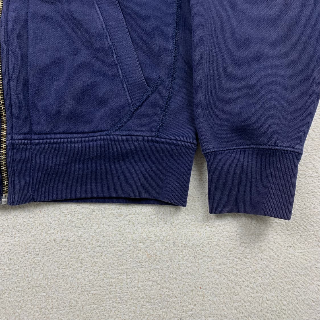 폴로 랄프로렌 포니로고 써멀 후드집업 네이비 상품이미지6