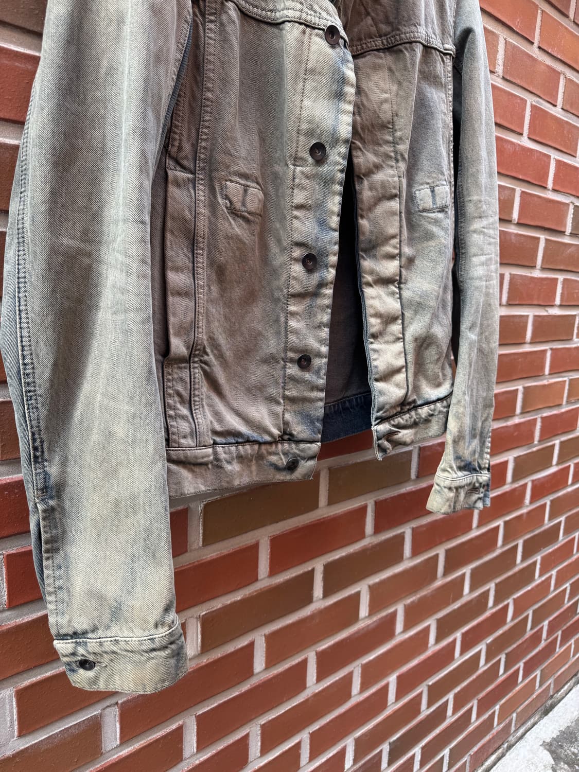 릭오웬스 12FW 마운틴 슬레이브 하이넥 자켓 (XS) 상품이미지4