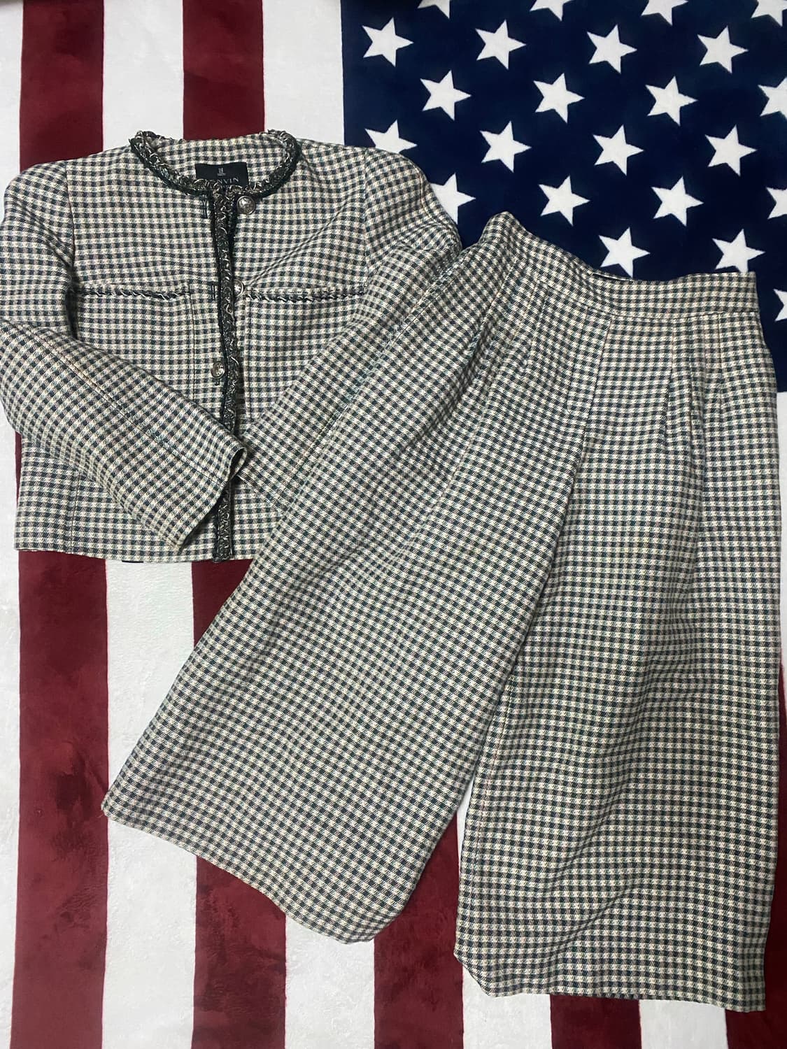 랑방컬렉션 트위드 세트 상품이미지1