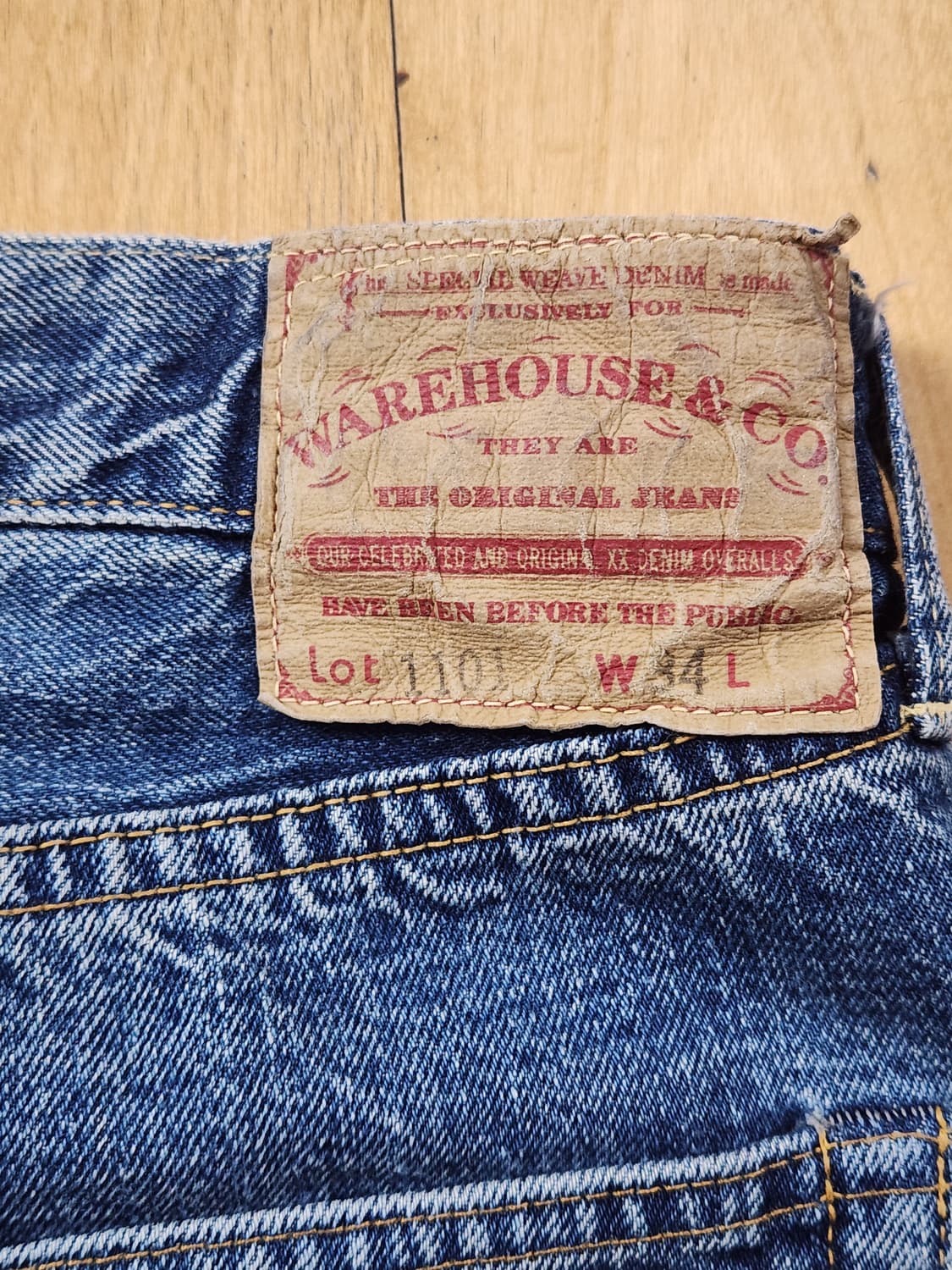 웨어하우스 1101 사이즈 34 팝니다. 상품이미지3