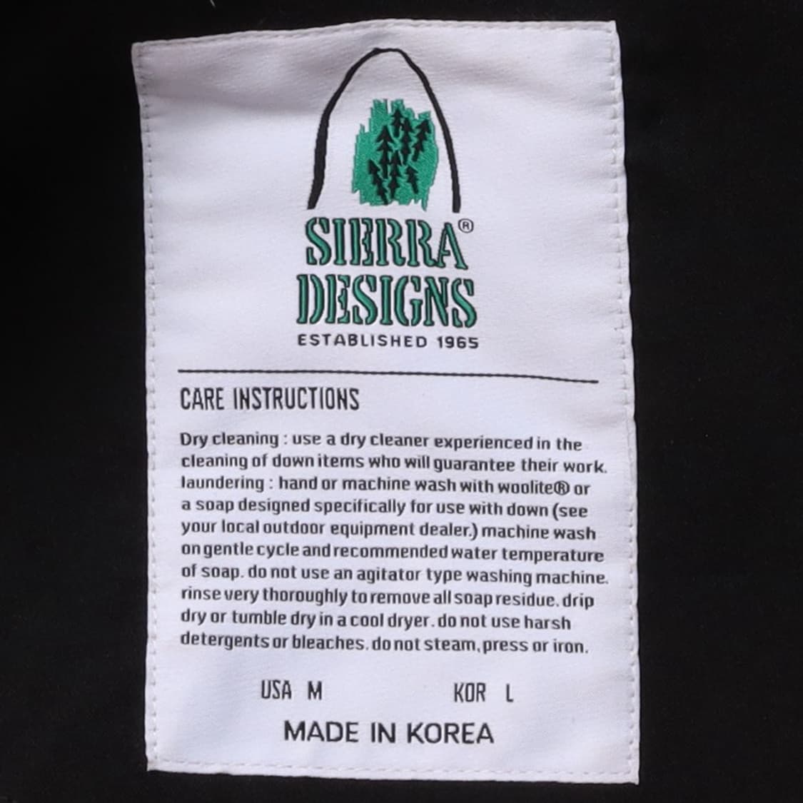 시에라 디자인 Sierra Designs MT Fishing Parka  상품이미지8