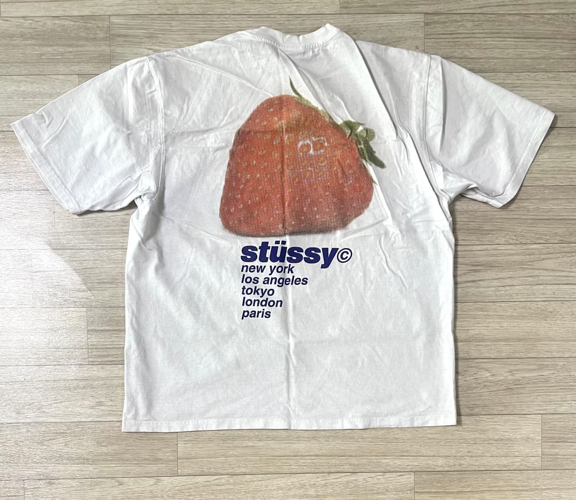 stussy strawberry t-shirt 상품이미지2