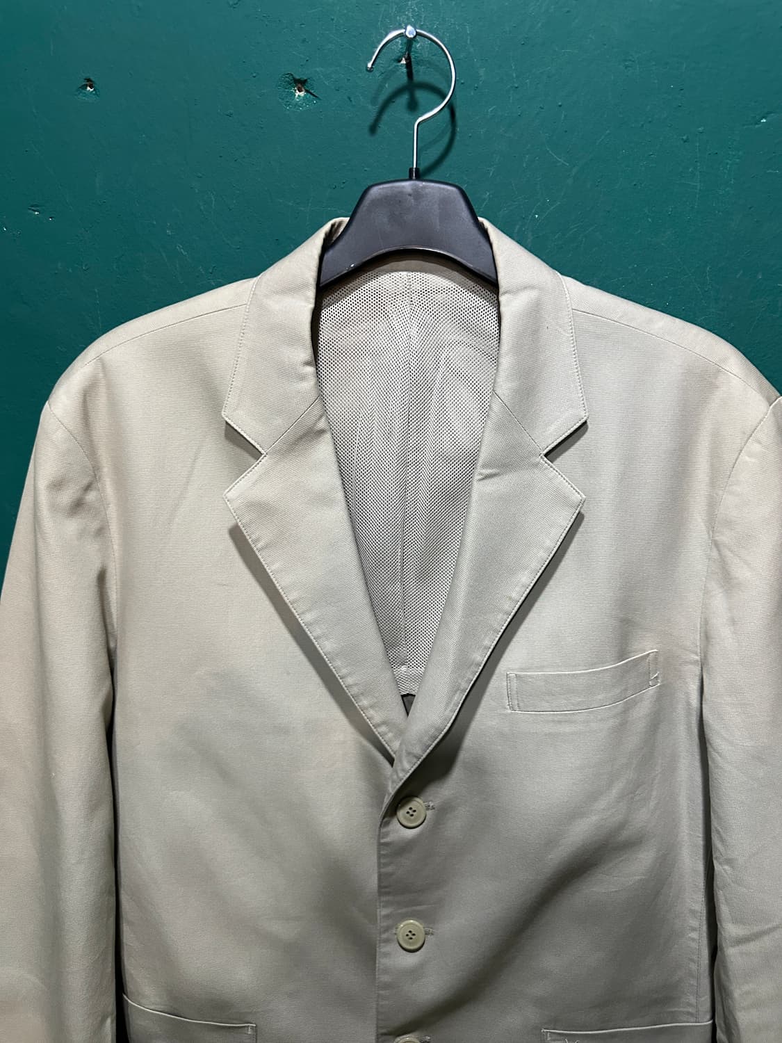 입생로랑 아카이브 3버튼 블레이져 아이보리100 상품이미지2