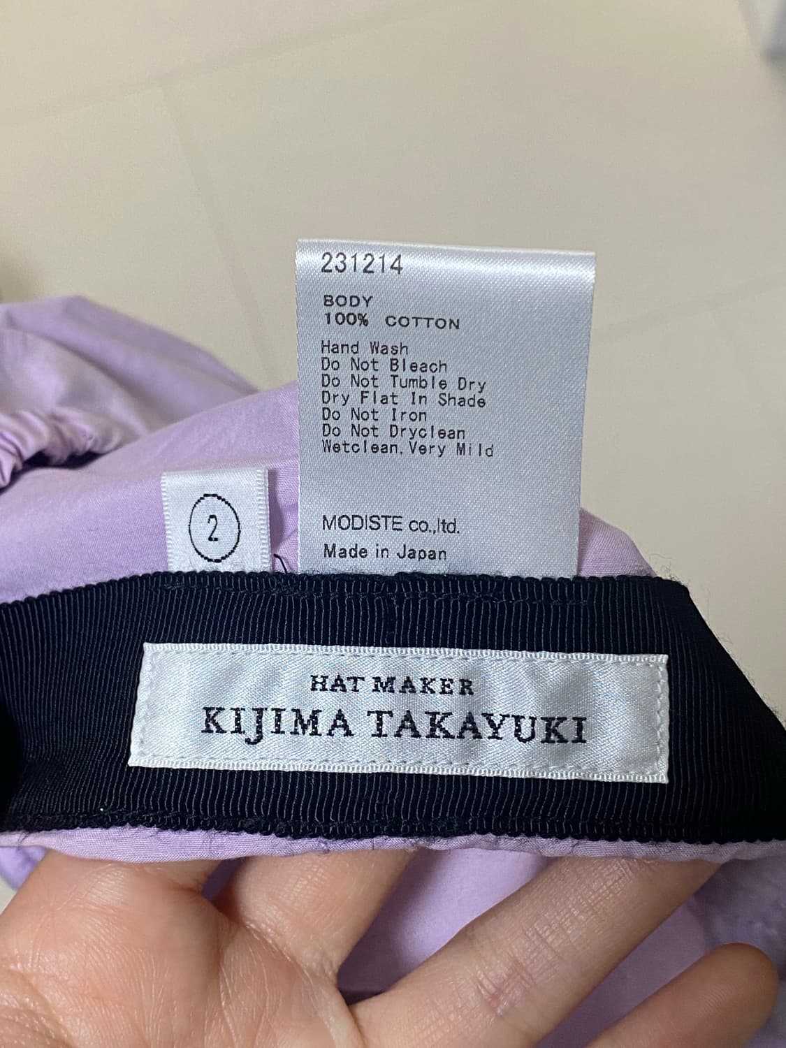 키지마 타카유키 볼캡 (코튼6패널캡) 2사이즈 상품이미지2