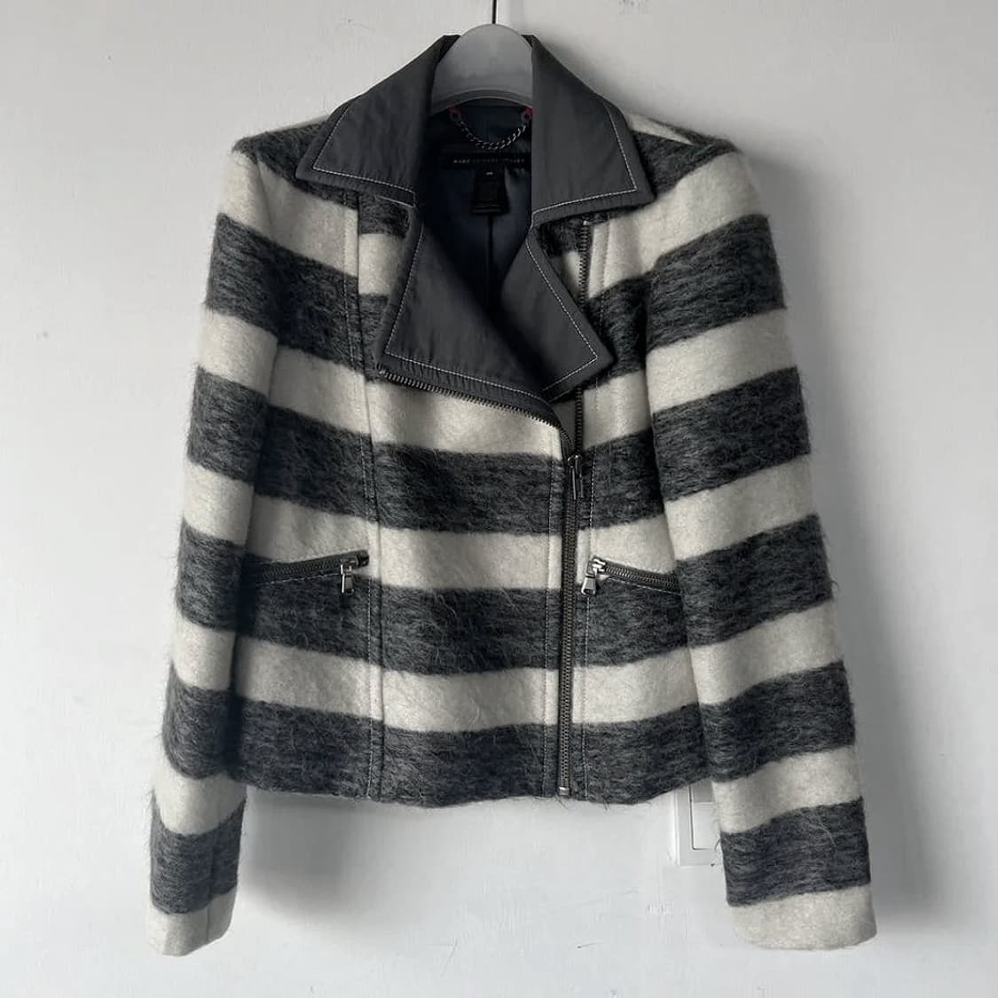 마크제이콥스 알파카 울 집업 자켓 상품이미지2