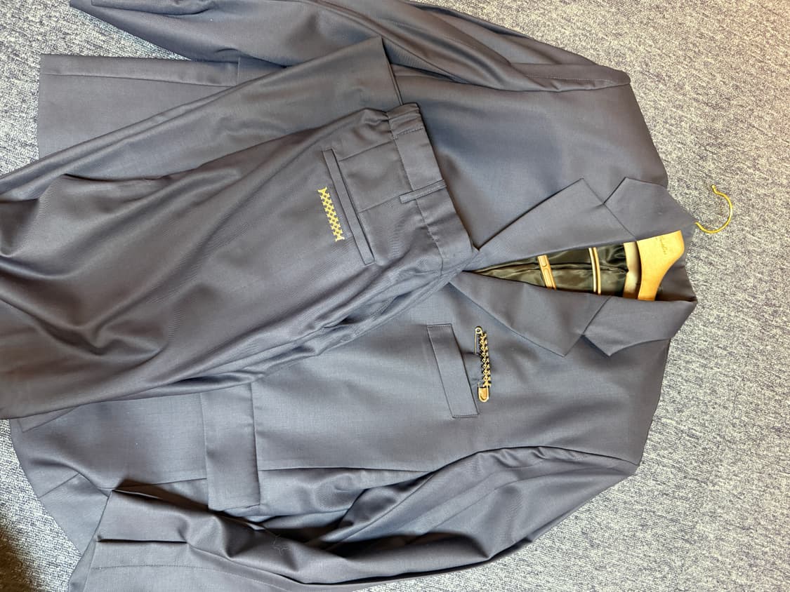 junne 준느 j17 네이비 블레이저 L사이즈 셋업 상품이미지3