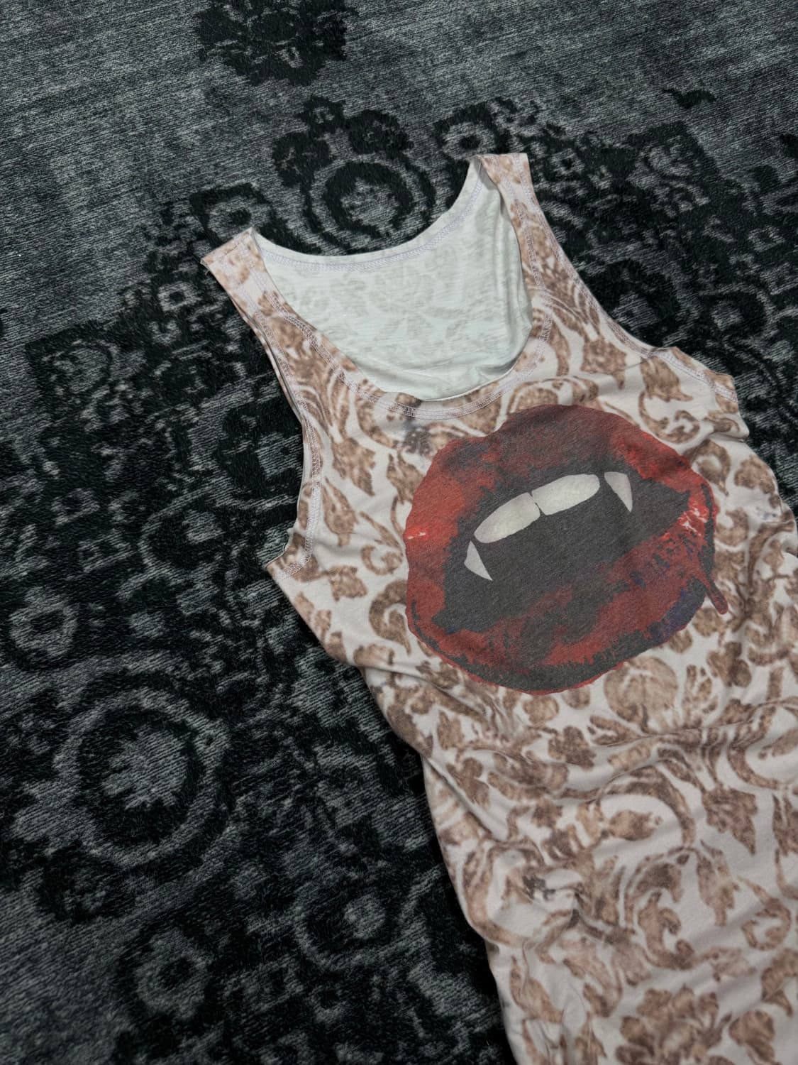 Vamps layered baroque lip sleeveless 상품이미지2