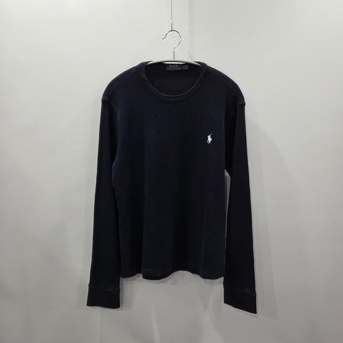 폴로랄프로렌 와플 롱슬리브 네이비 L  상품이미지1