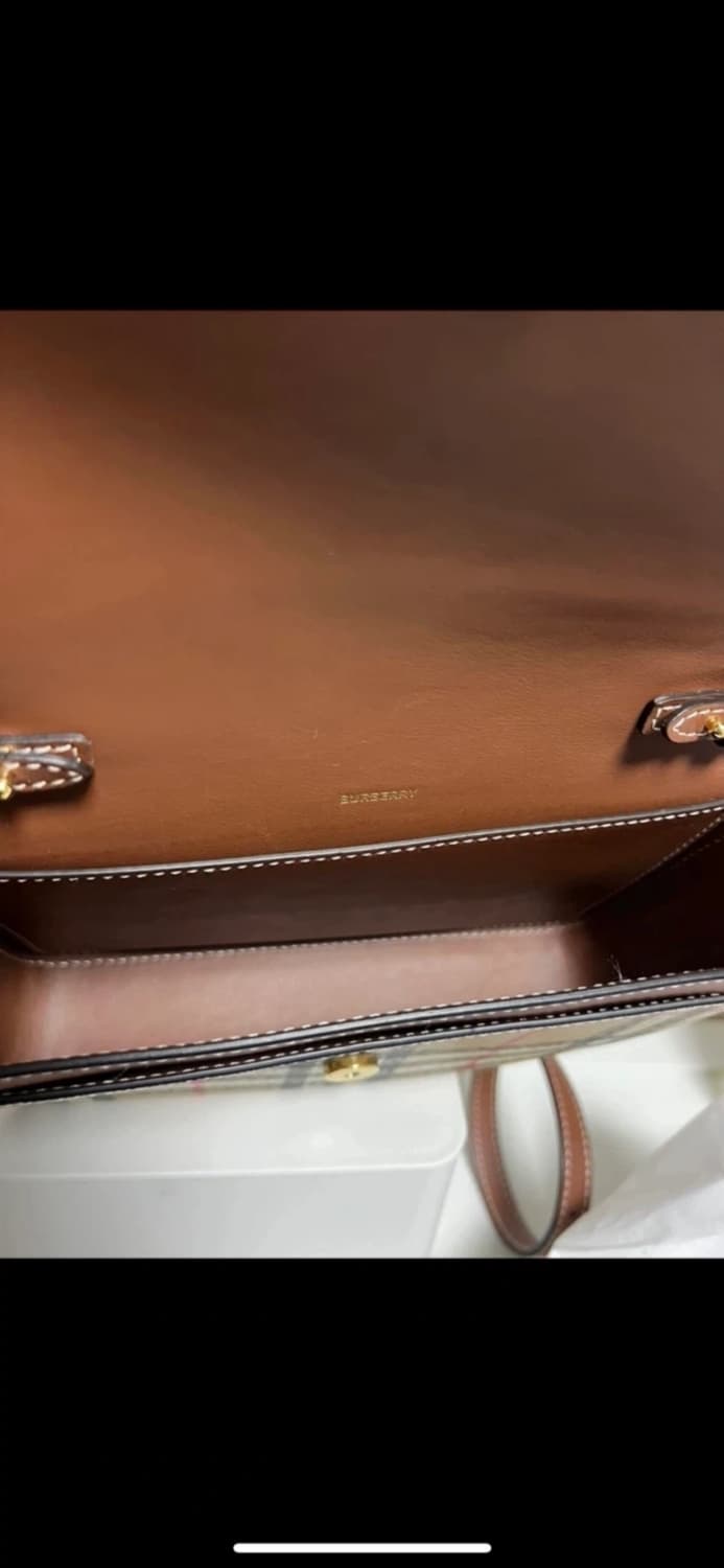 버버리 크로스백 브라운 정품 상품이미지4