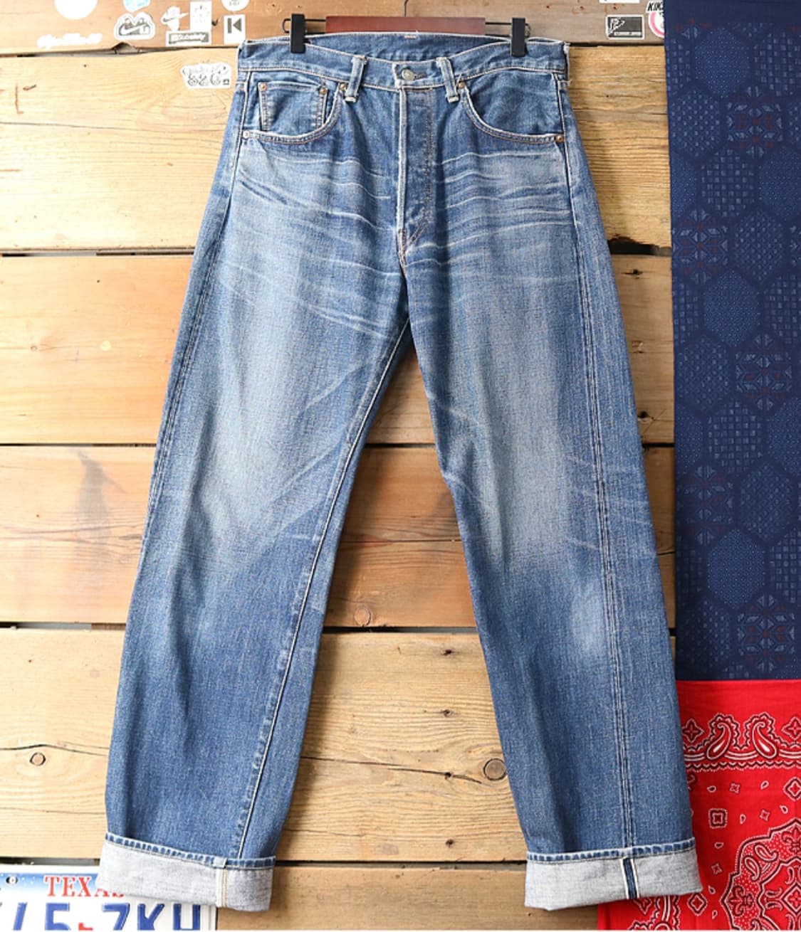 
일본판 07s LVC LEVIS 리바이스 55 501XX 빅E 셀비지  상품이미지3