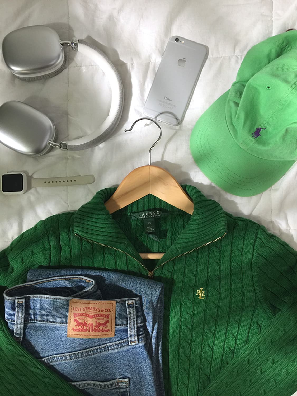 (WOMAN) 폴로랄프로렌 니트집업 S 상품이미지1