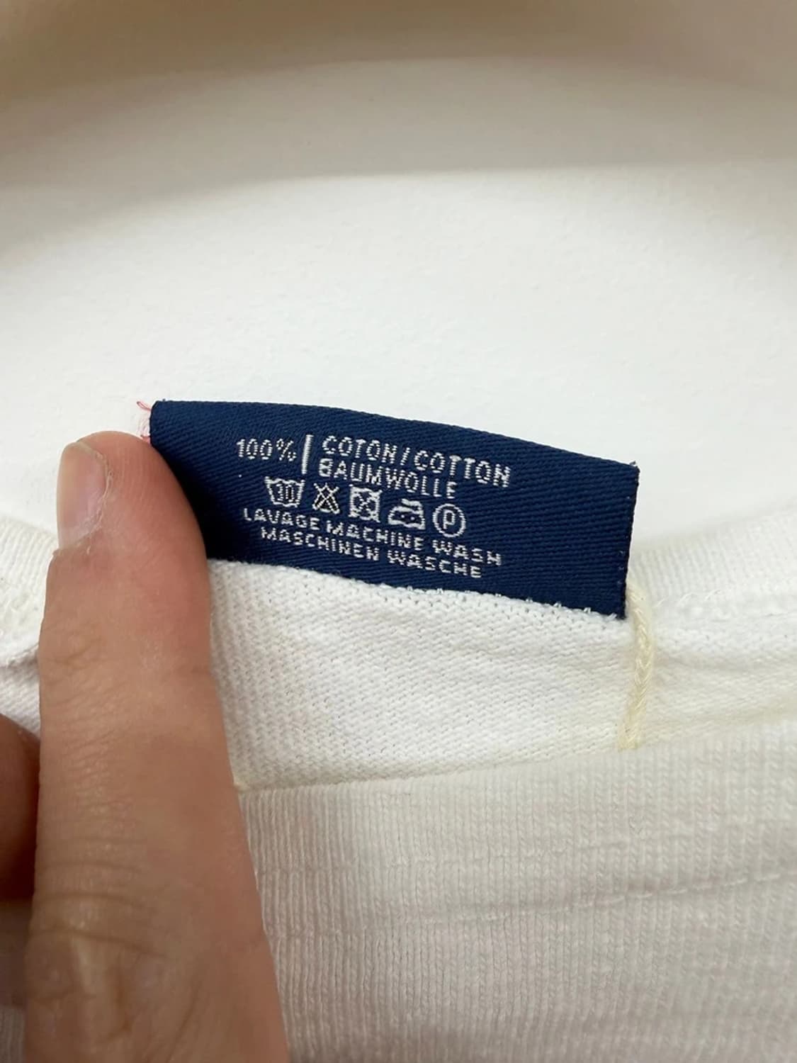 세인트제임스 클래식 로고패치 코튼 반팔 티셔츠 PN9734 상품이미지7