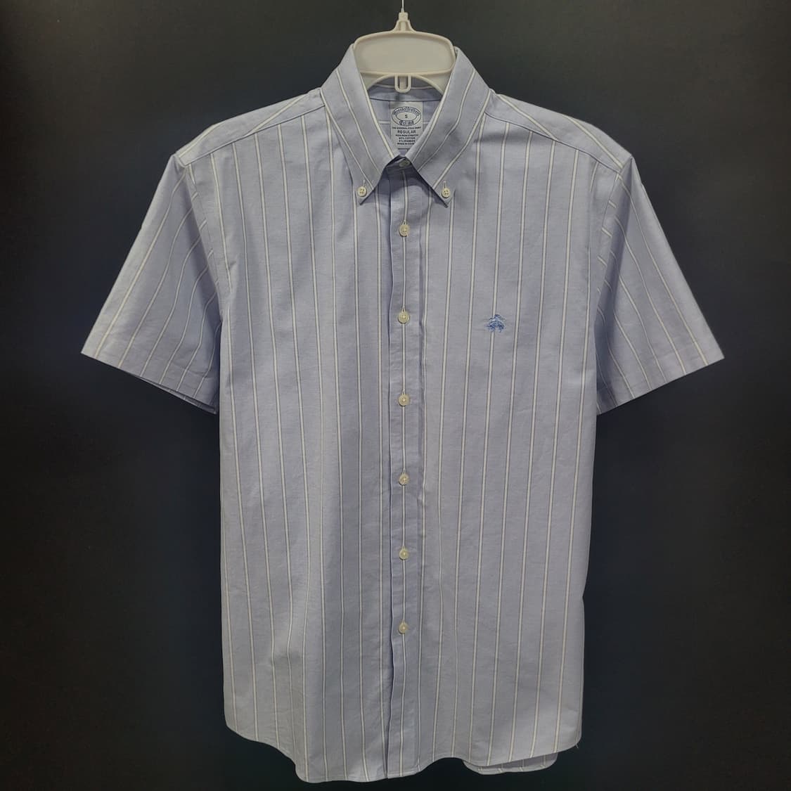 Brooks Brothers 브룩스브라더스 스트라이프 옥스포드 자수로고  상품이미지1