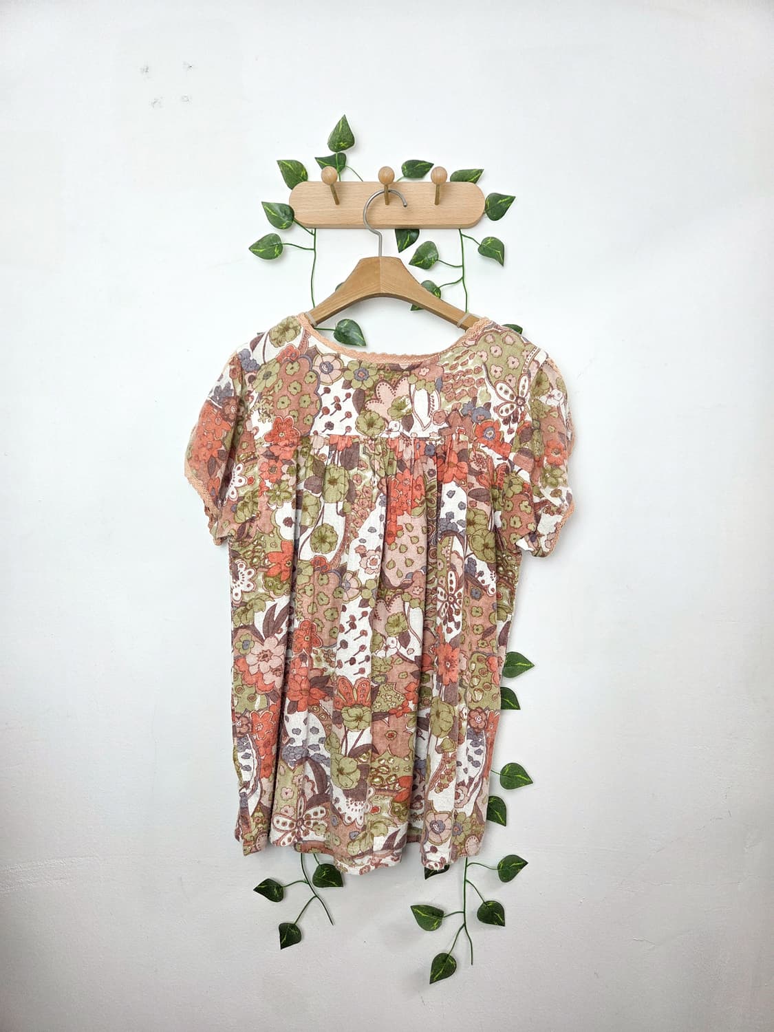 수채화 반팔 탑 상품이미지5