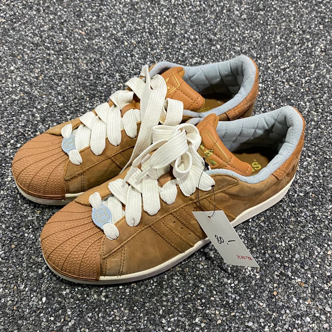 아디다스 슈퍼스타 브라운 스니커즈 B3578 상품이미지3