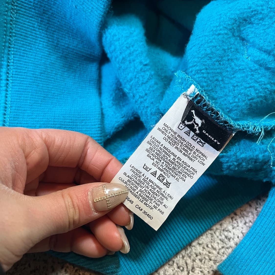 오클리 빅로고 후드집업 상품이미지4