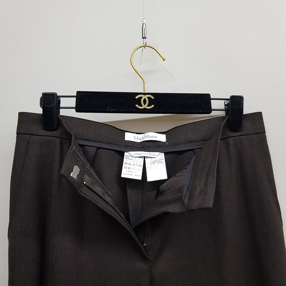 막스마라 MaxMara 울 블렌드 슬랙스 42사이즈 상품이미지2