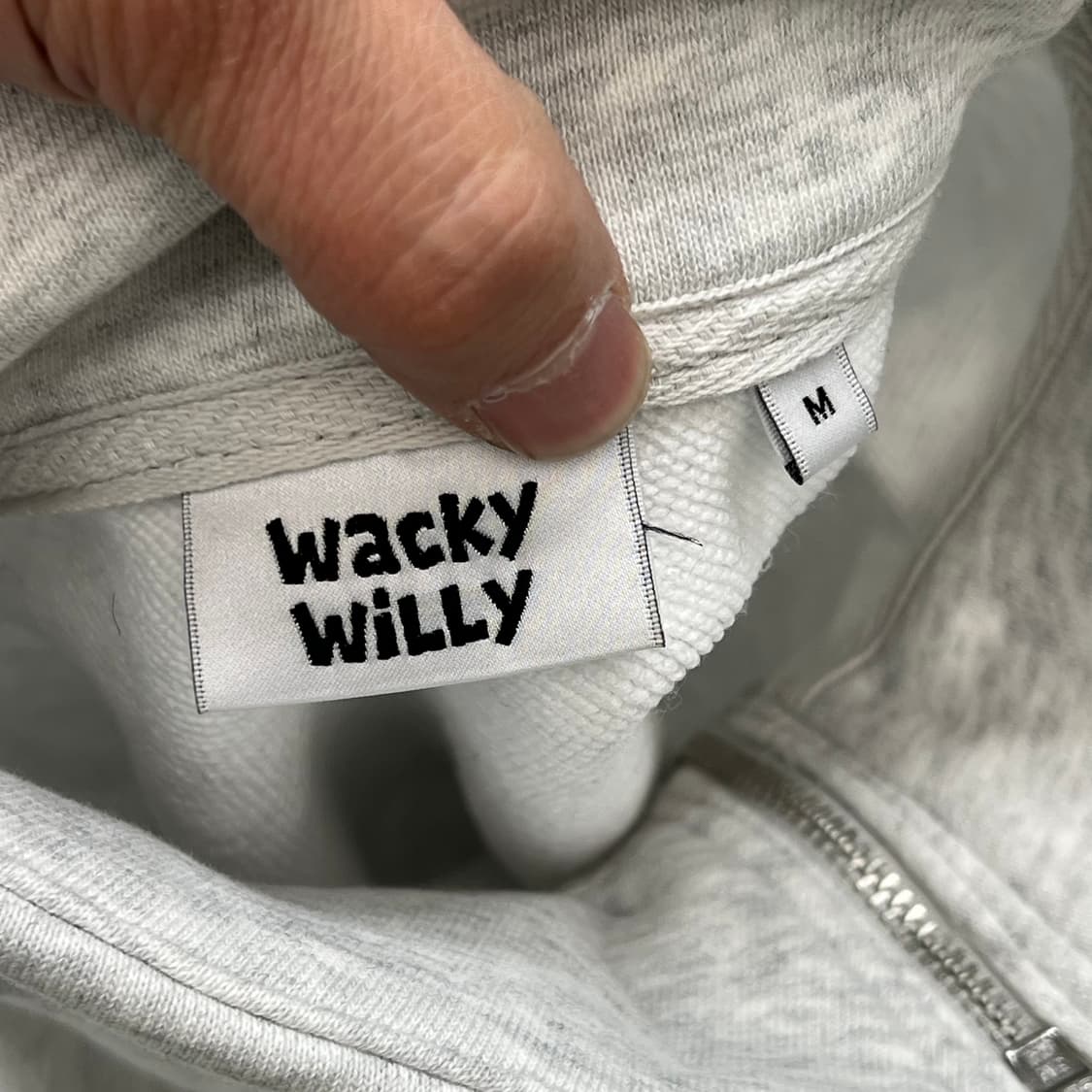 와키윌리 반집업 맨투맨 r3272  상품이미지7