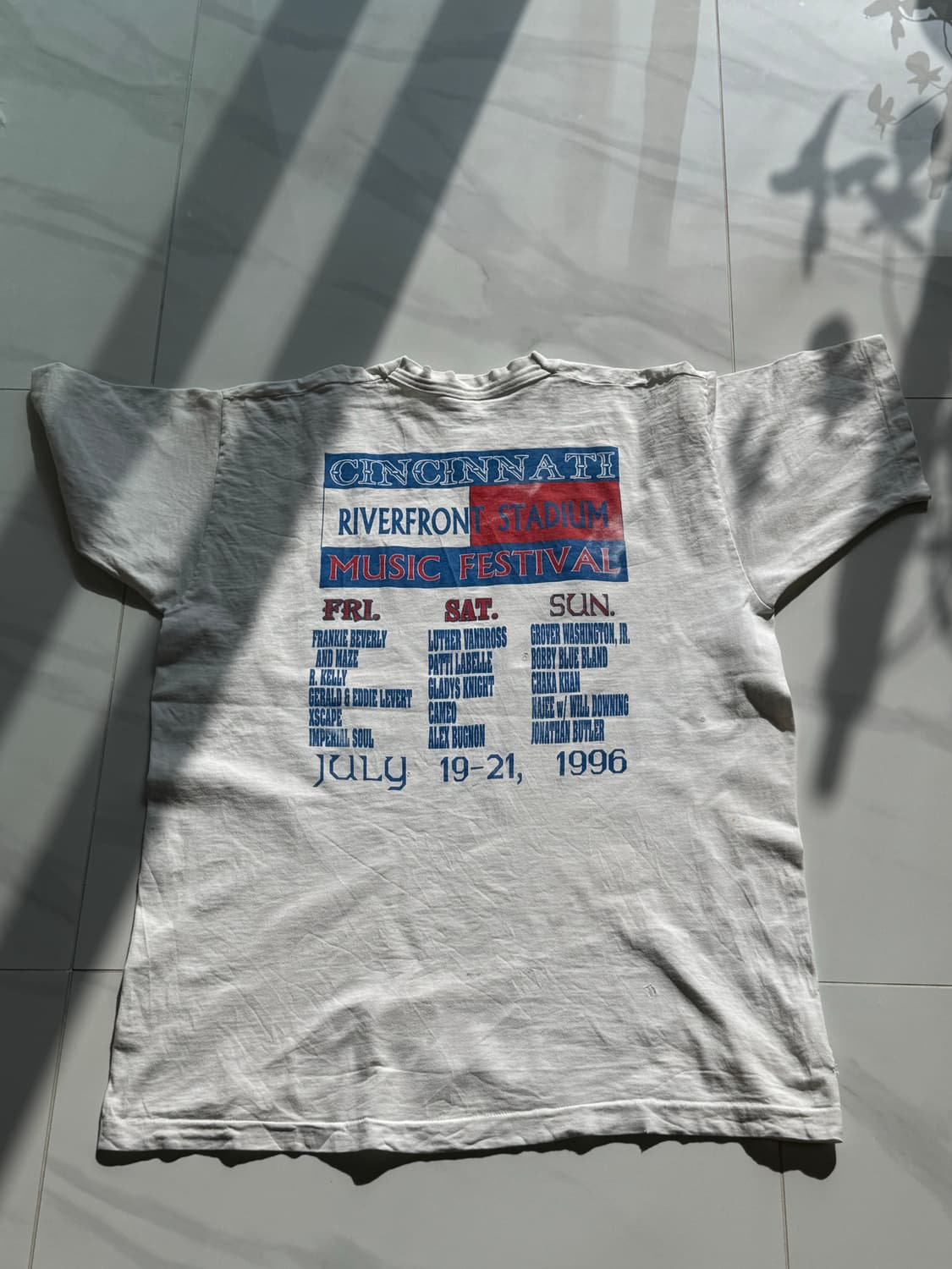 1996 Cincinnati Superfest vintage tee 상품이미지3