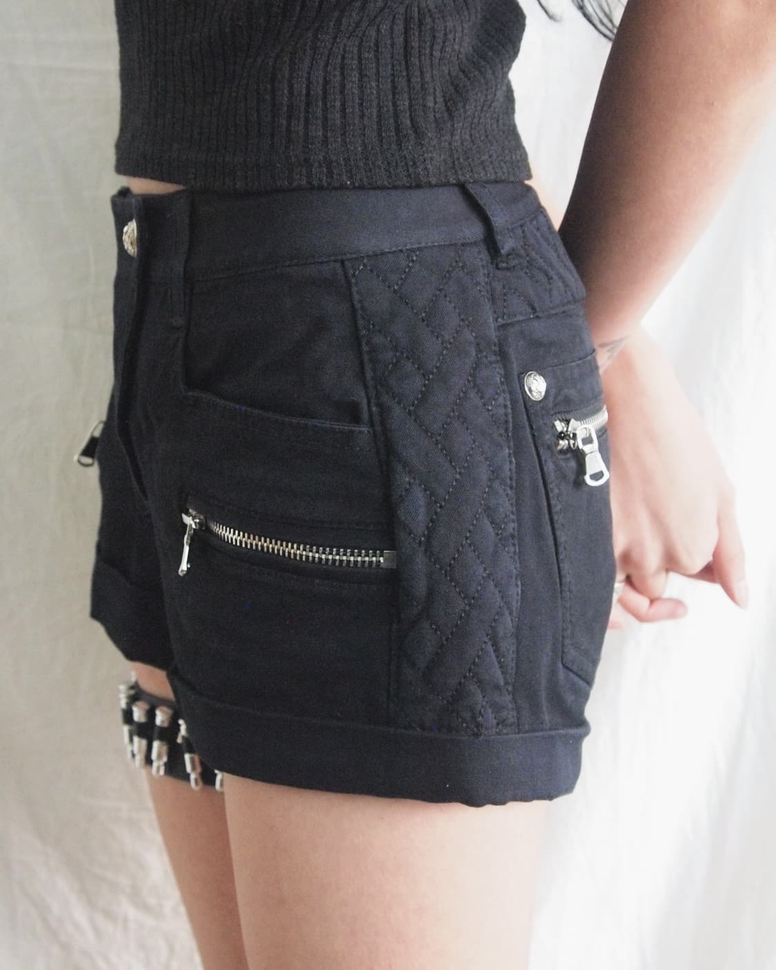 피에르 발망 바이커 숏팬츠 상품이미지3