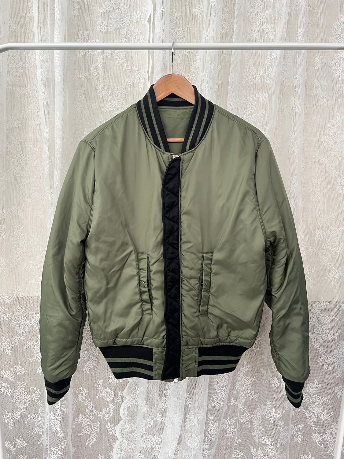 L) 알파인더스트리 리버시블 MA-1 자켓 상품이미지3