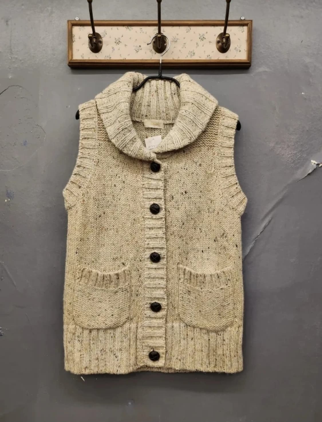 일본빈티지 니트조끼(새상품) 상품이미지1