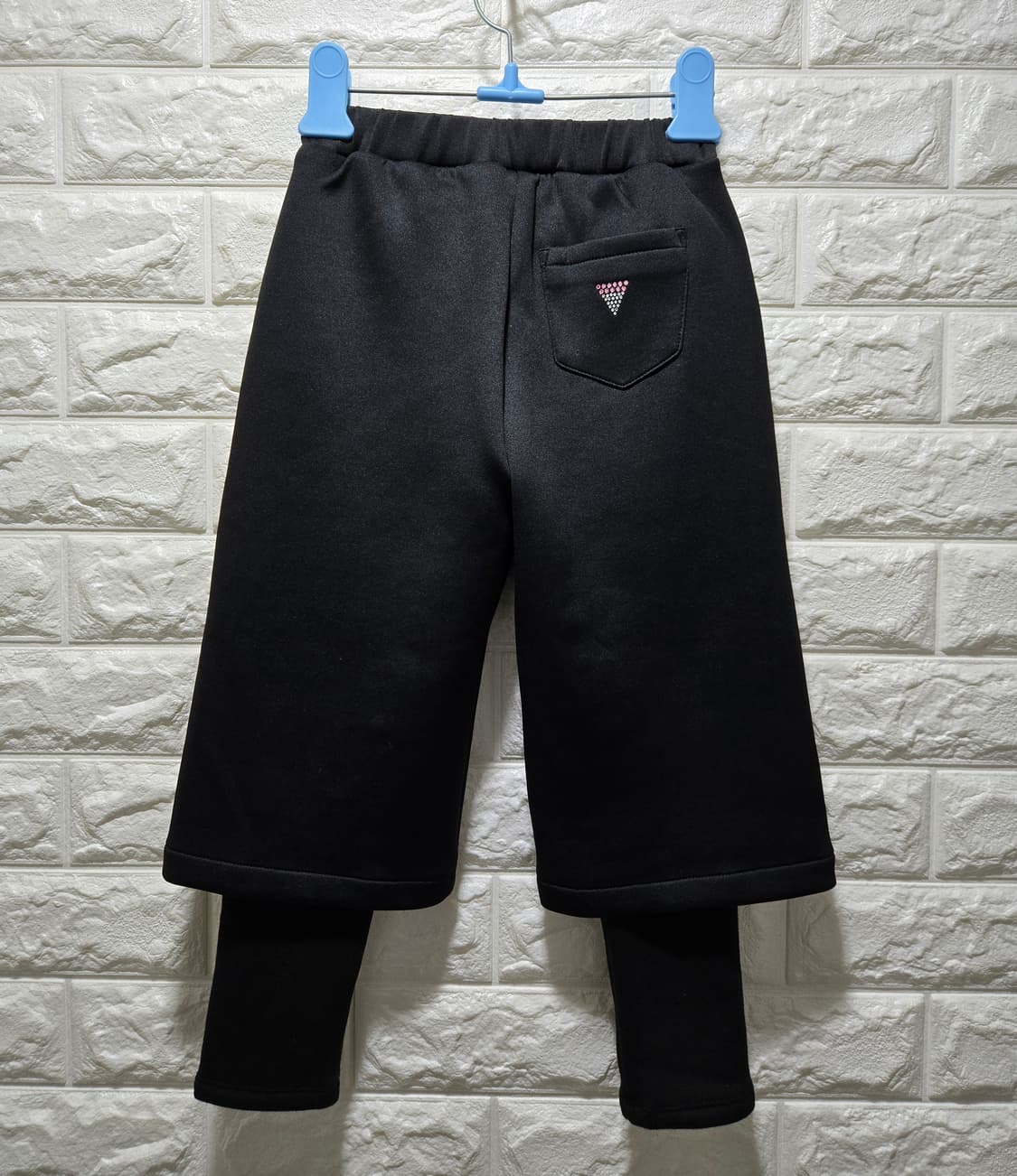 새상품/ 게스 키즈 기모 와이드 팬츠 120 상품이미지7