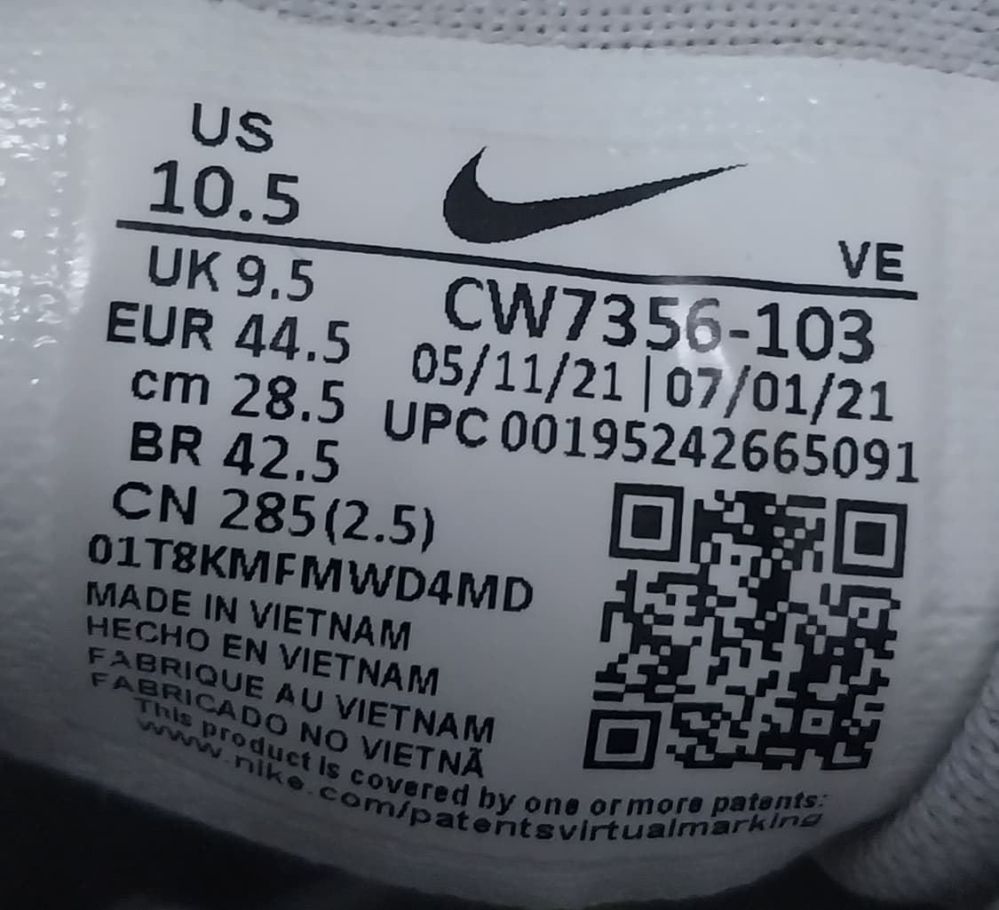 나이키 에어줌 페가수스 38  런닝화 285mm 상품이미지9