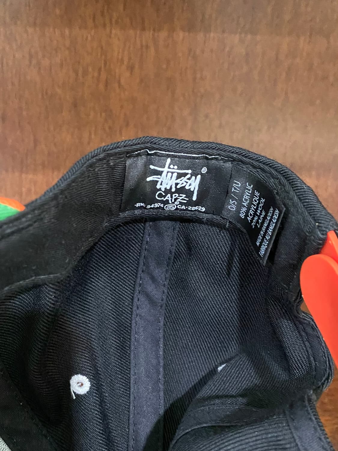 90's STUSSY cap 상품이미지4