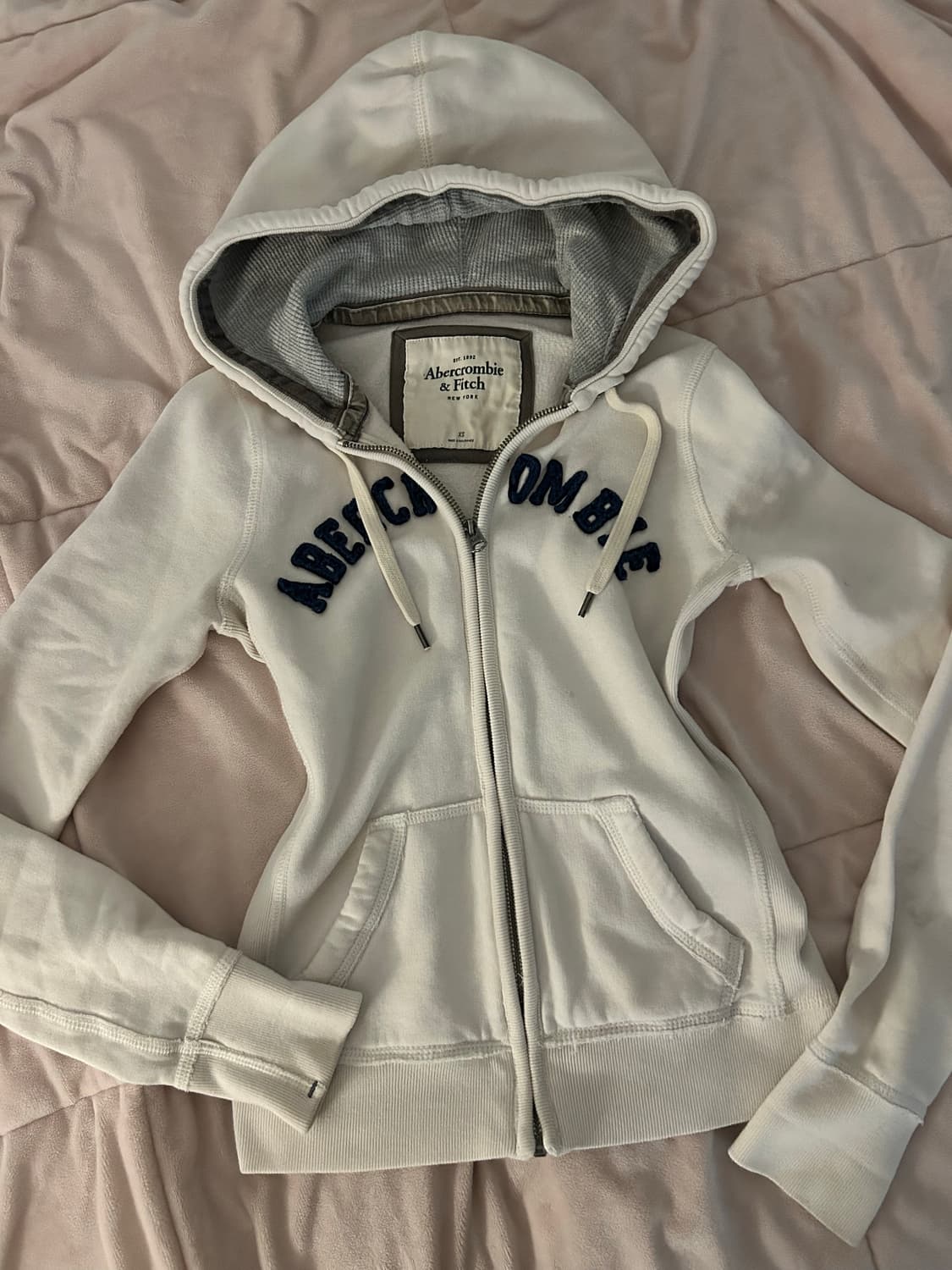 아베크롬비 슬림핏 후드집업 xs 상품이미지1