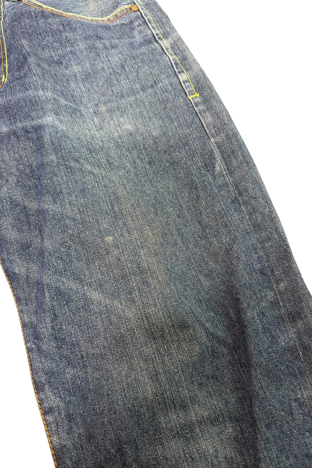 에비수 재팬 자수 백로고 데님 팬츠 상품이미지9