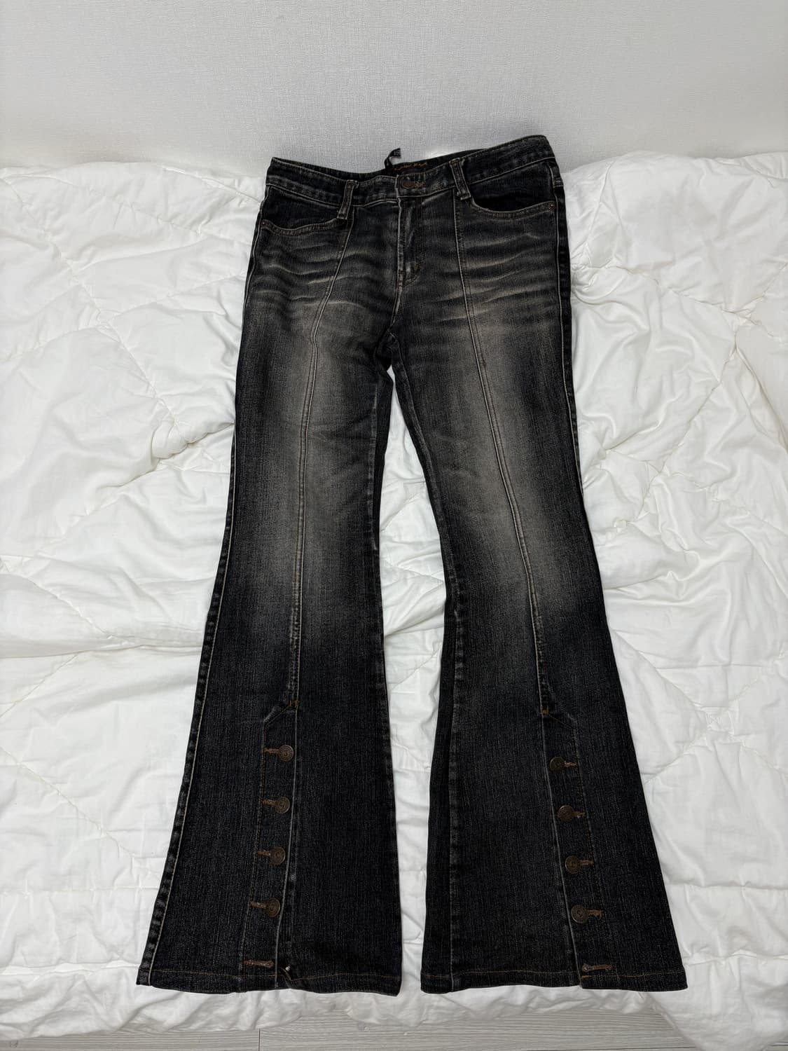 부츠컷 팬츠 (착샷) 상품이미지1