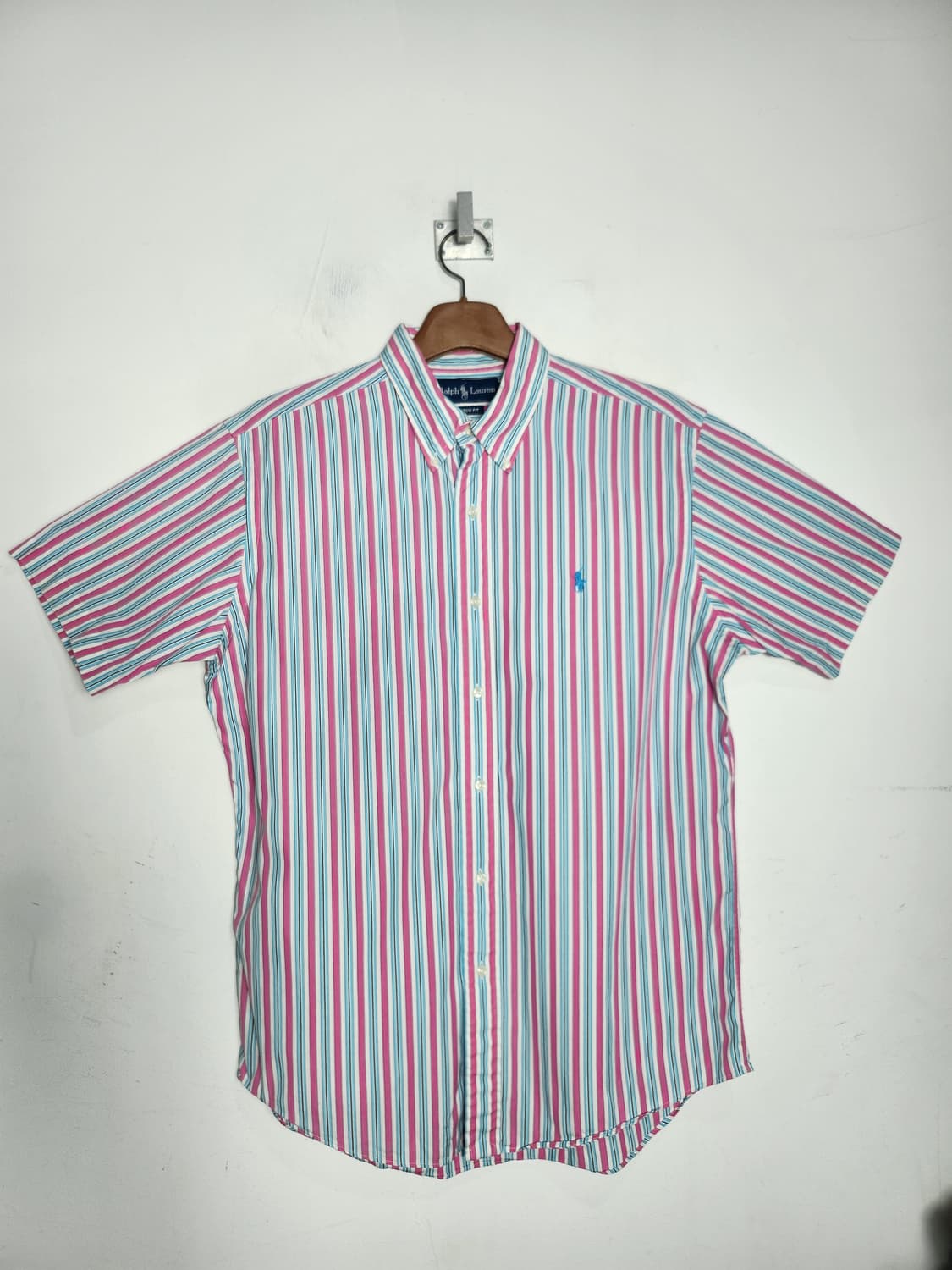 폴로 랄프로렌 스트라이프 반팔 셔츠 상품이미지1