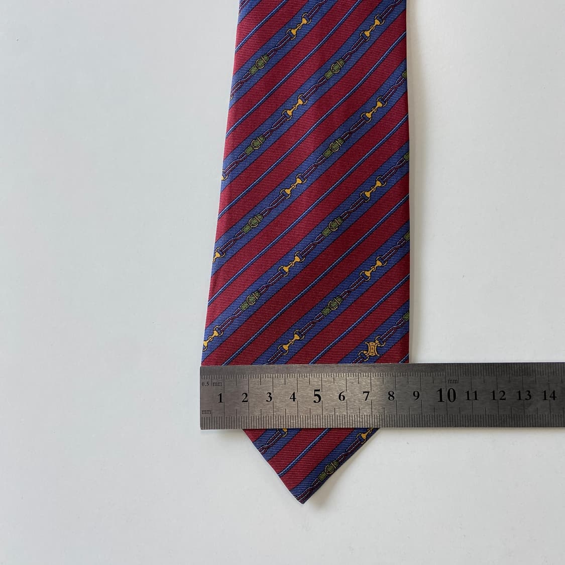 셀린느(celine) 심플로고 명품 정품 넥타이 상품이미지8