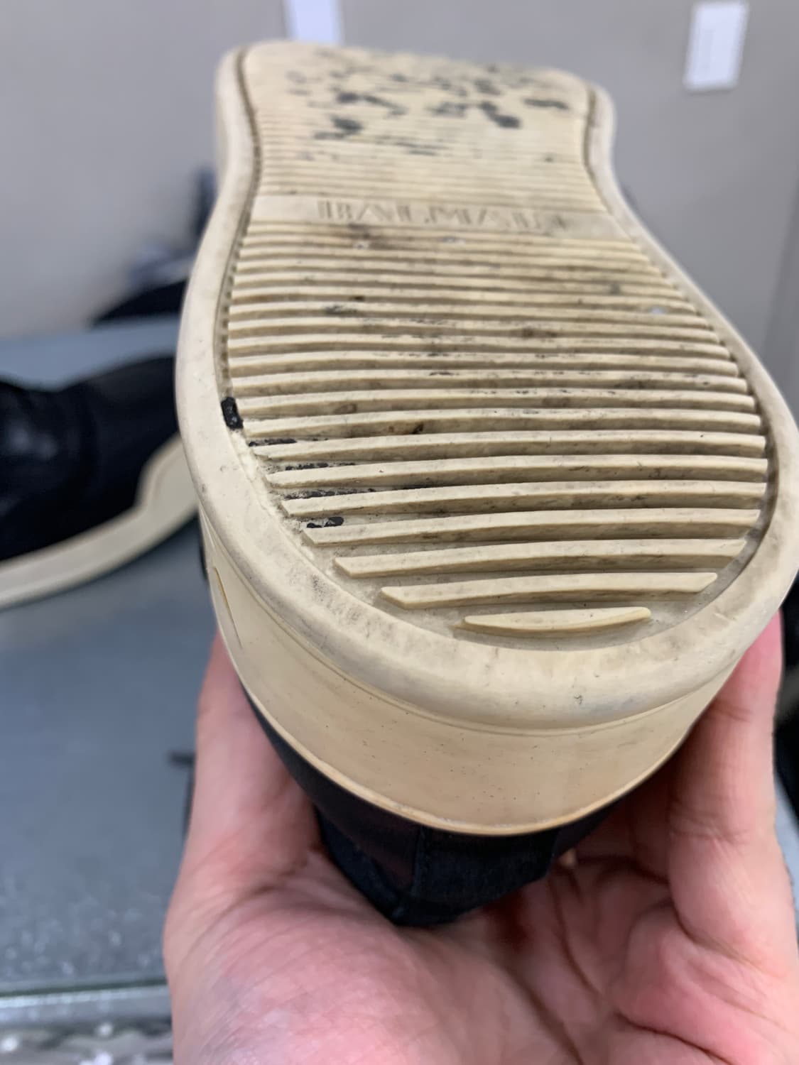 발망 레더 하이탑 스니커즈 42(265) 상품이미지8